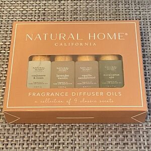 Natural Home California Fragrance Diffuser Oils 4 Pack